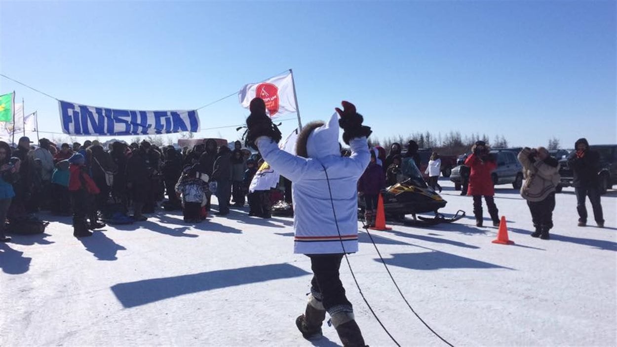 L'arrivée à Kuujjuaq
