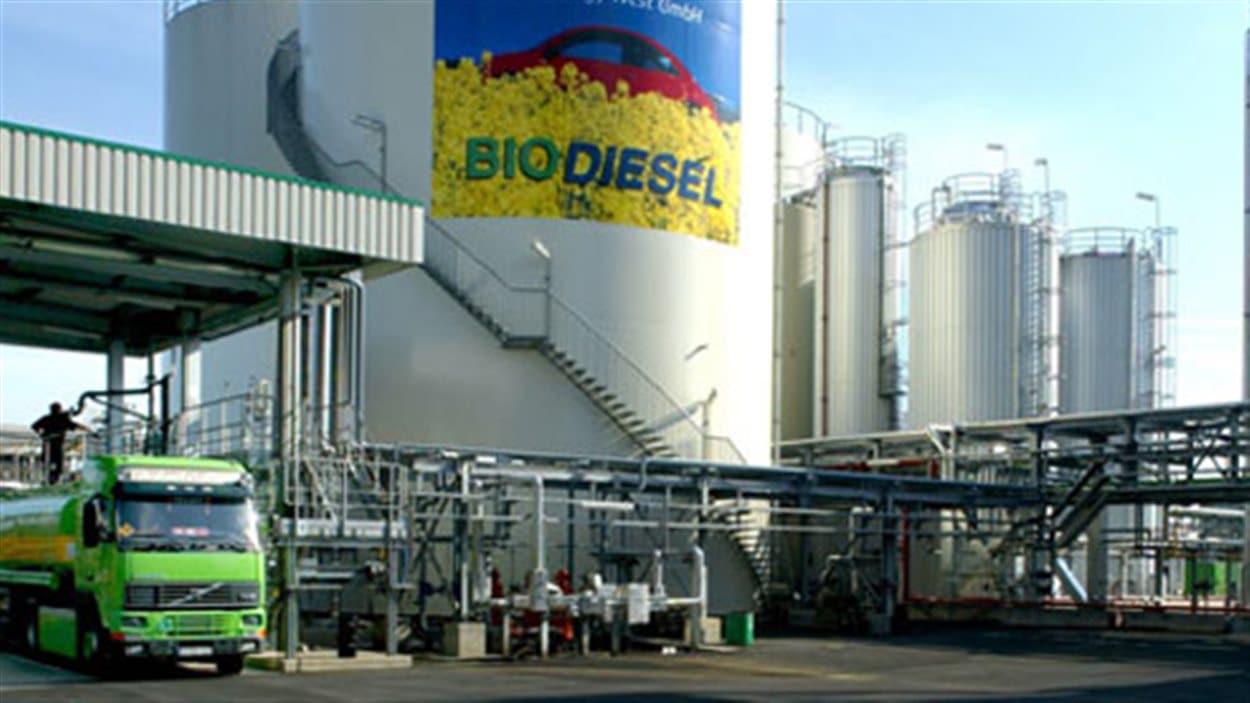 Une usine de biodiesel