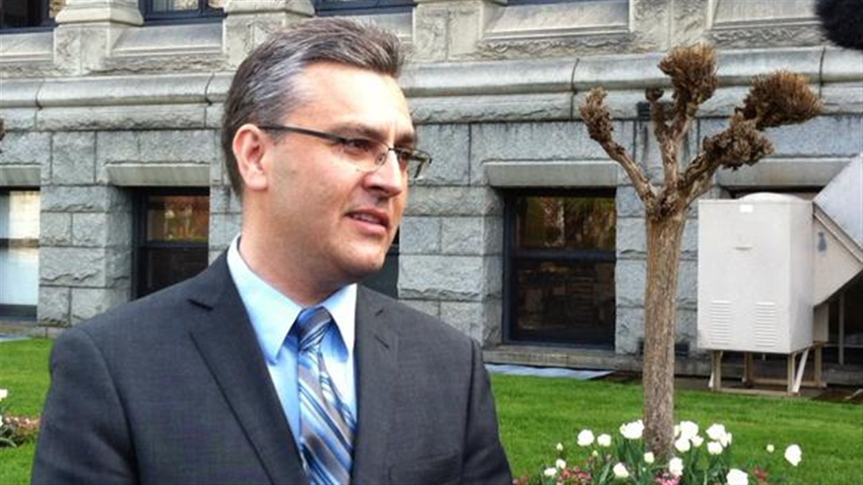 Le maire de Saanich Richard Atwell.