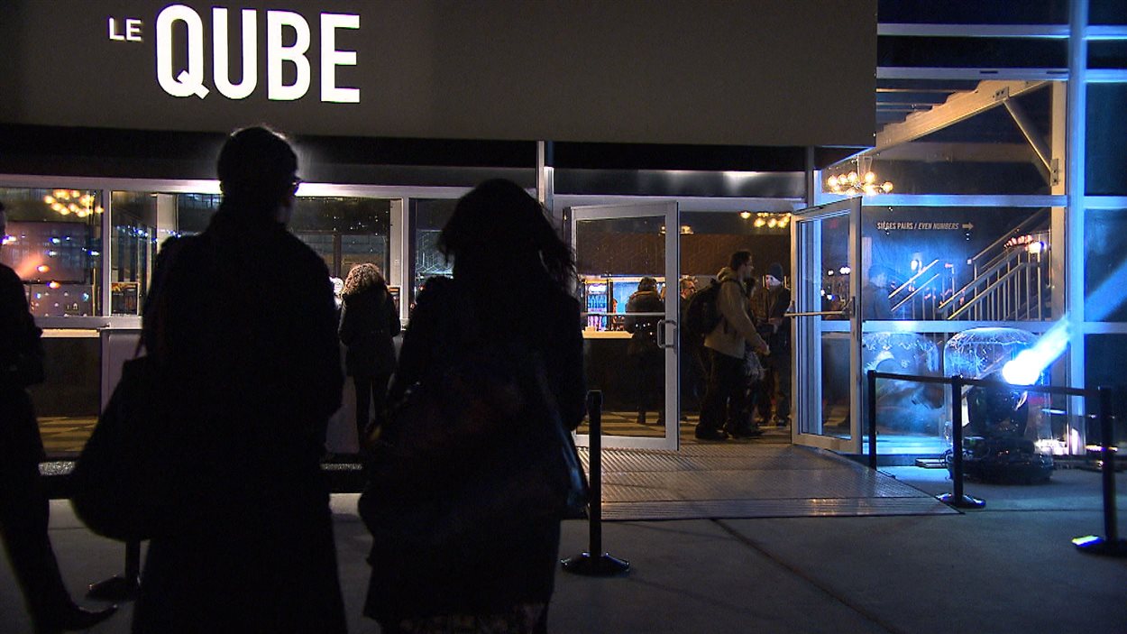 Le QUBE accueille ses premiers spectateurs
