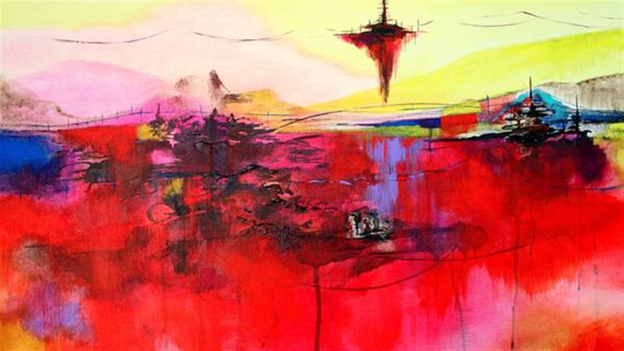 Oeuvre intitulée, De la terre à la terra 3 de l'artiste Sophie Ouellet