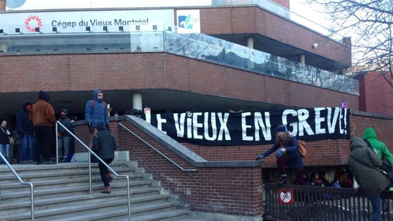 Fin de la grève au Cégep du Vieux Montréal  RadioCanada.ca