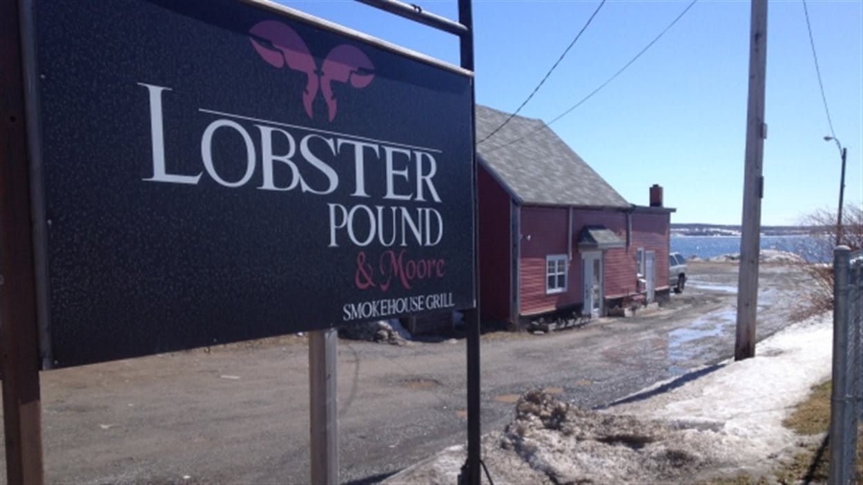 Le restaurant Lobster Pound and Moore de North Sydney, Nouvelle-Écosse.