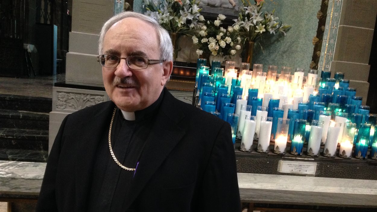 L'archevêque de Moncton, Valéry Vienneau.