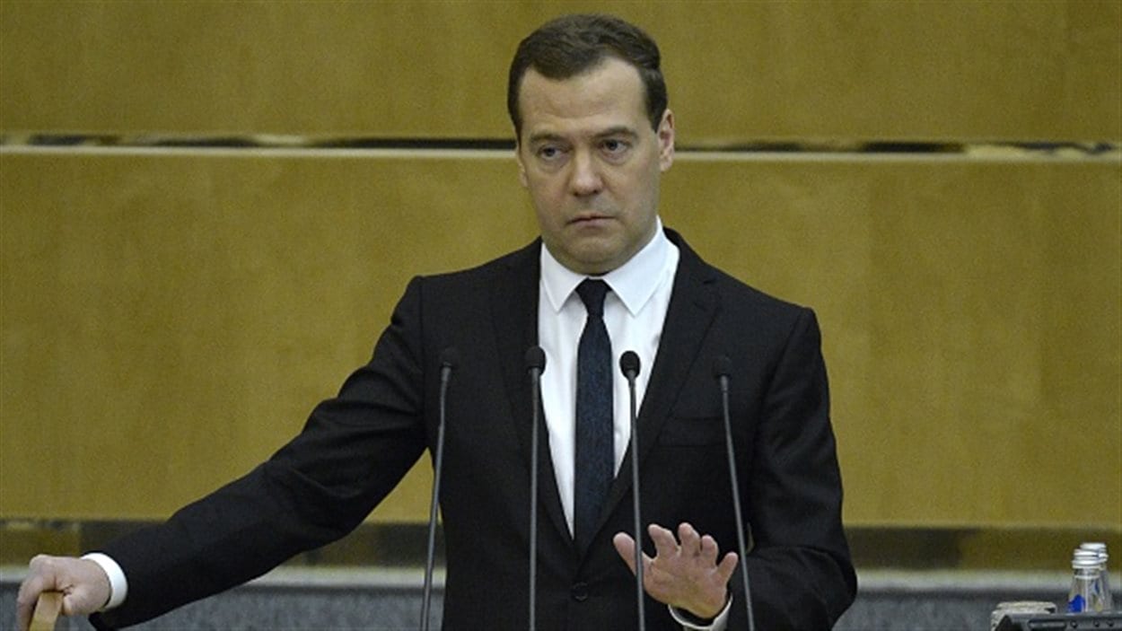 Le premier ministre russe Dmitri Medvedev