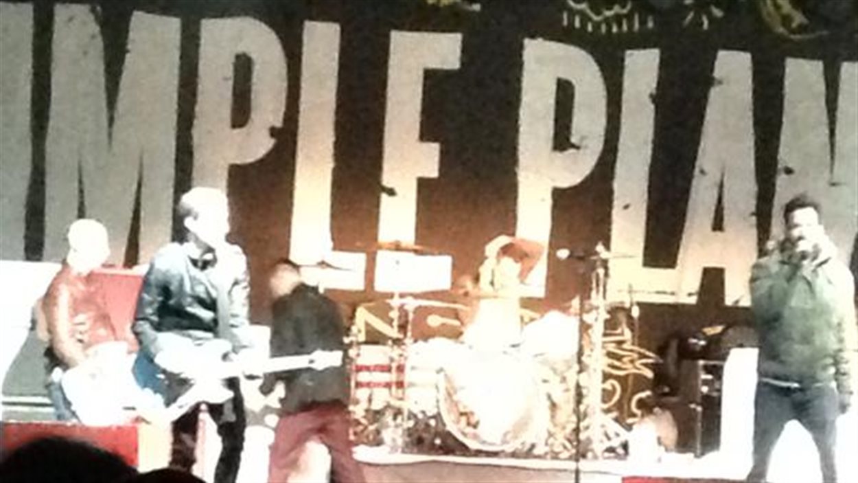 Simple Plan comble ses admirateurs à Moncton RadioCanada