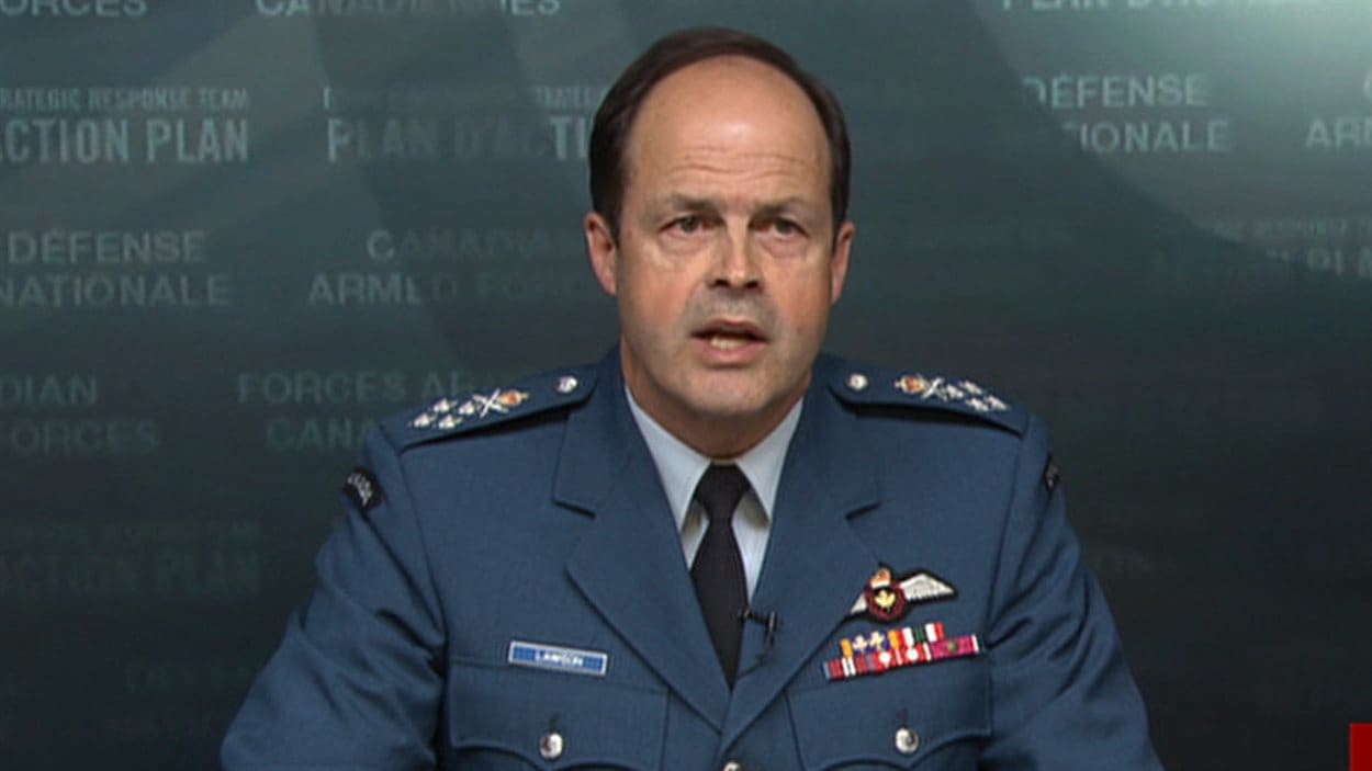 Le général et chef d'état-major des Forces canadiennes, Tom Lawson
