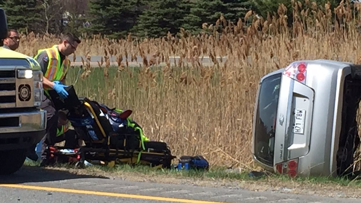 Grave accident à Drummondville RadioCanada