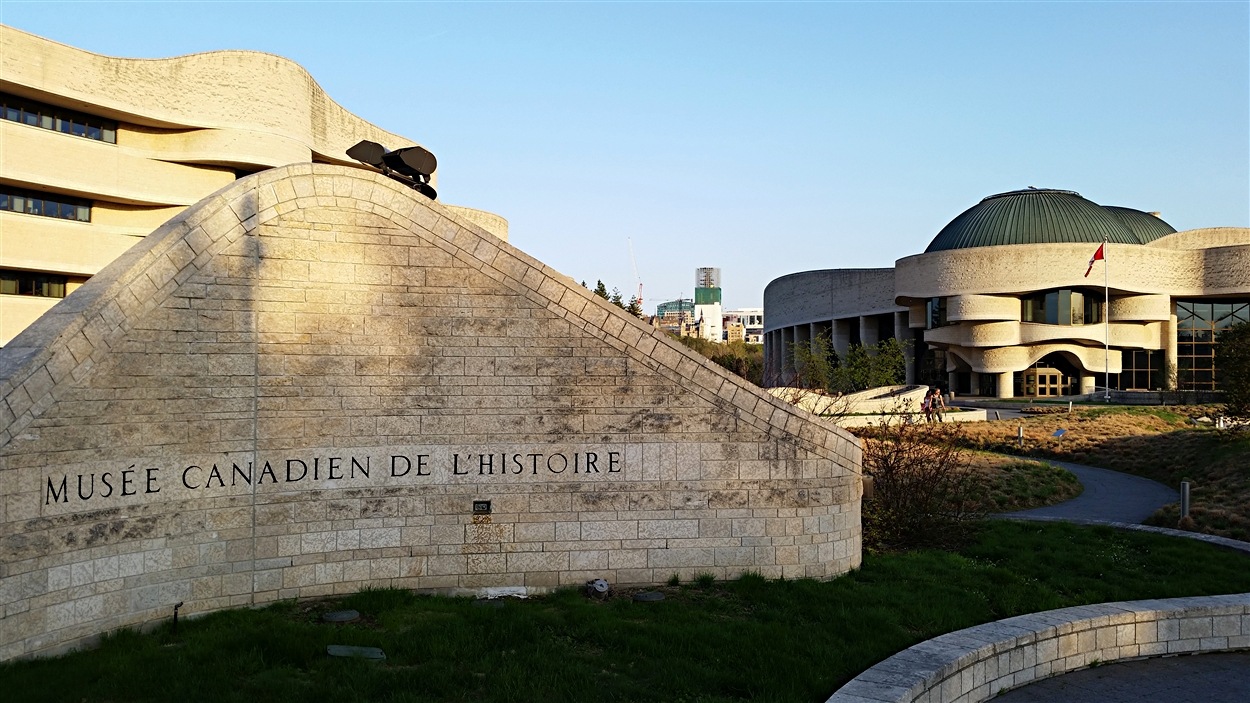 Le Musée canadien de l'histoire, à Gatineau.