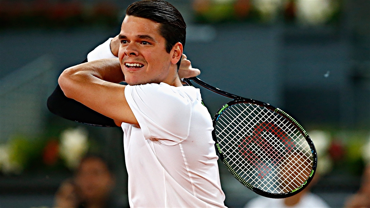 Milos Raonic affrontera Andy Murray en quarts de finale à Madrid.