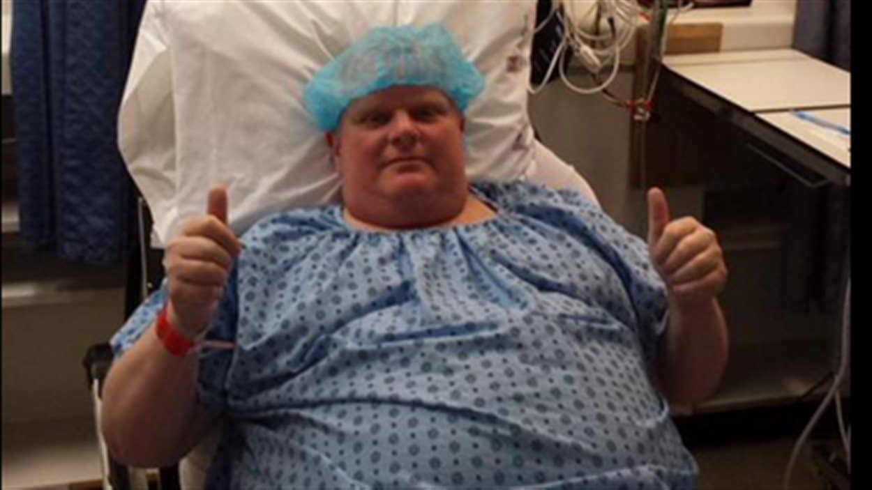 Rob Ford avant sa chirurgie