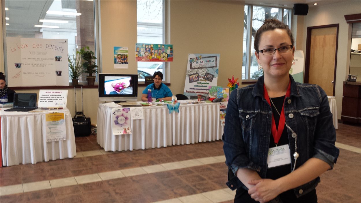 Channy Gingras, coordonnatrice de la Table régionale Enfance-Famille