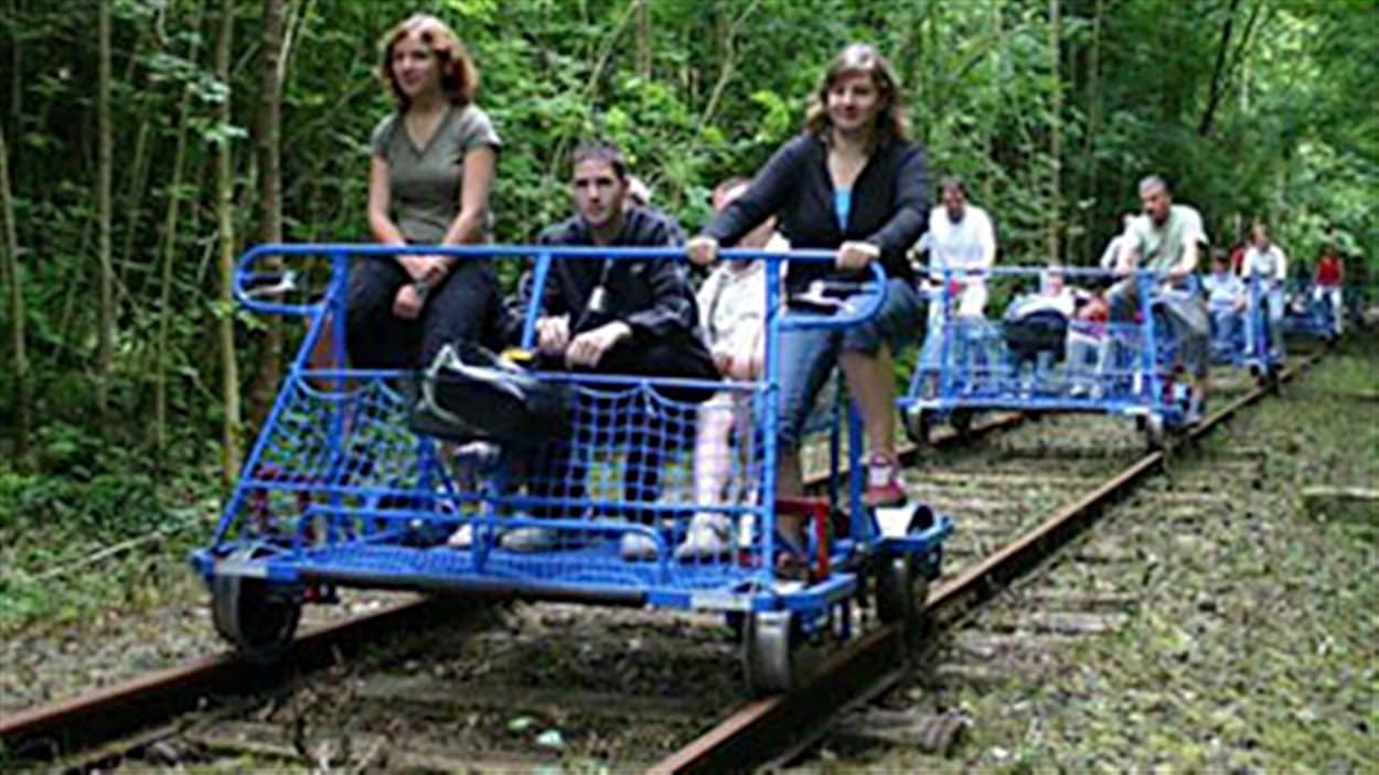 Vélo-rails