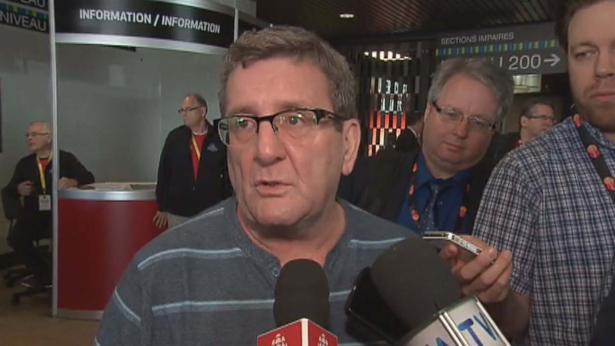 Le maire Labeaume au Colisée Pepsi