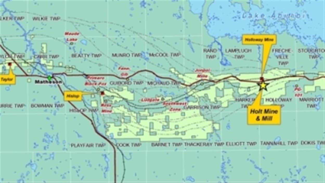Une employée meurt dans une mine d'or près de Matheson RadioCanada.ca