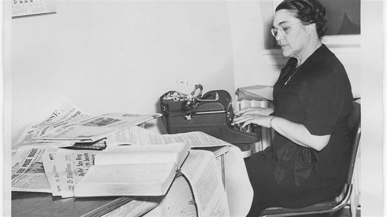 Constance Gendron, assistante à la rédaction des nouvelles
