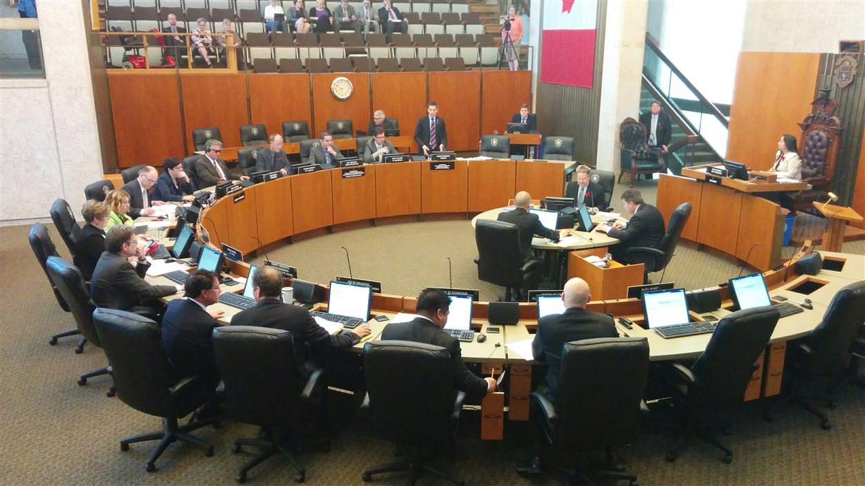 Le conseil municipal de Winnipeg.