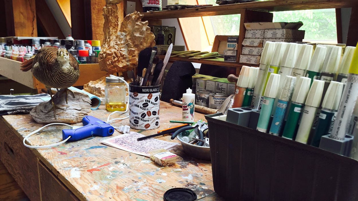 L'atelier de Riopelle