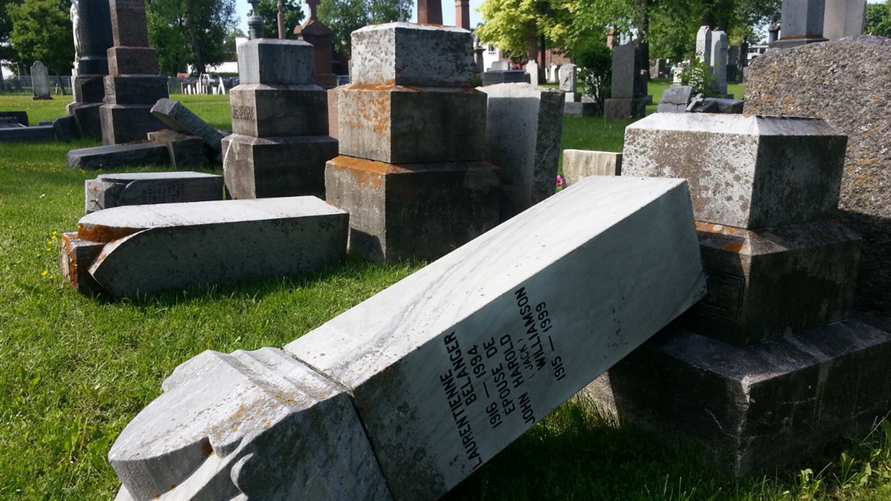 Le cimetière Saint-Charles a été vandalisé