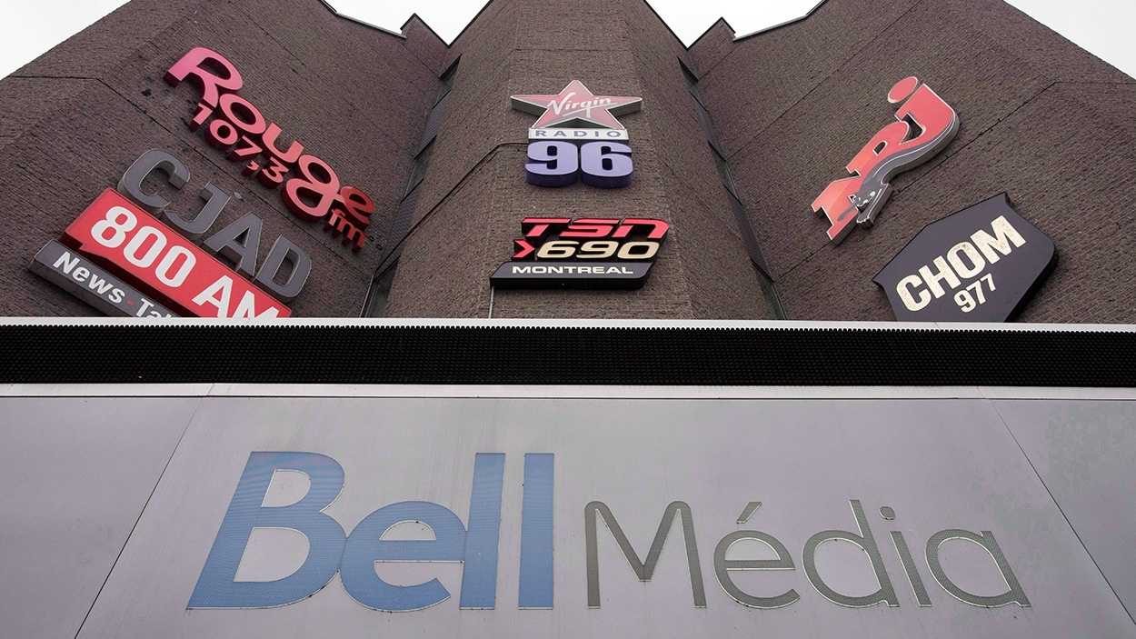 Les bureaux de Bell Média à Montréal.