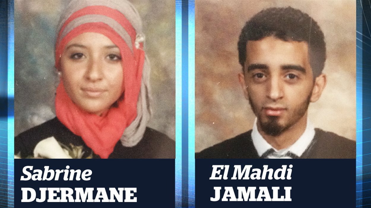 Sabrine Djermane et El Mahdi Jamali