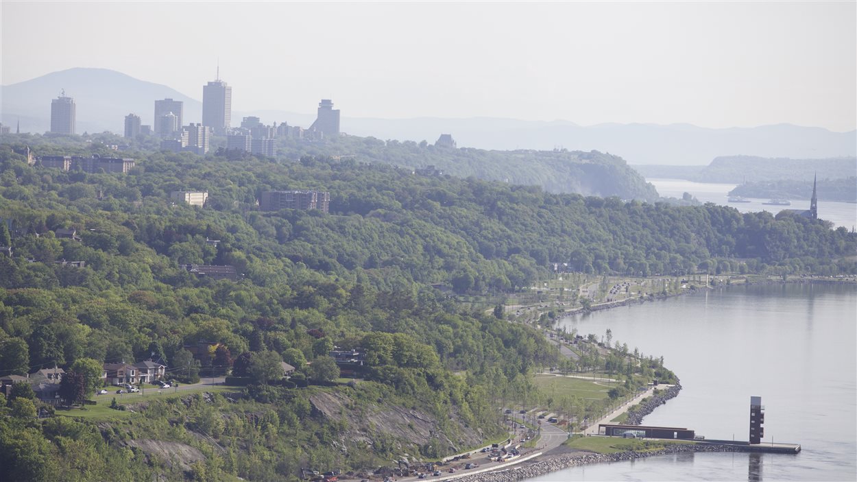 Le boulevard Champlain et le quai des Cajeux