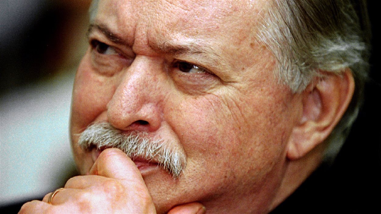 Jacques Parizeau. Janvier 1996