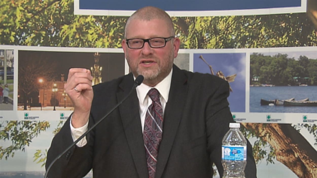 Le nouveau maire de Saint-Augustin, Sylvain Juneau
