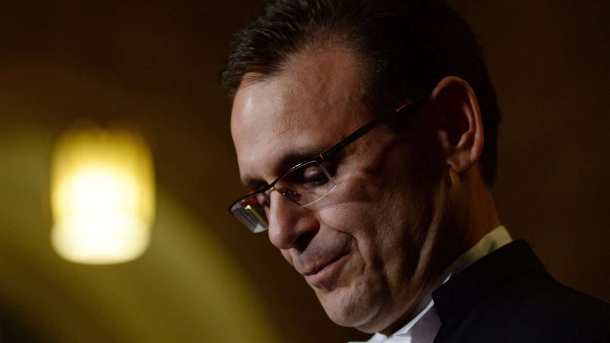 Le président du Sénat, le conservateur Leo Housakos