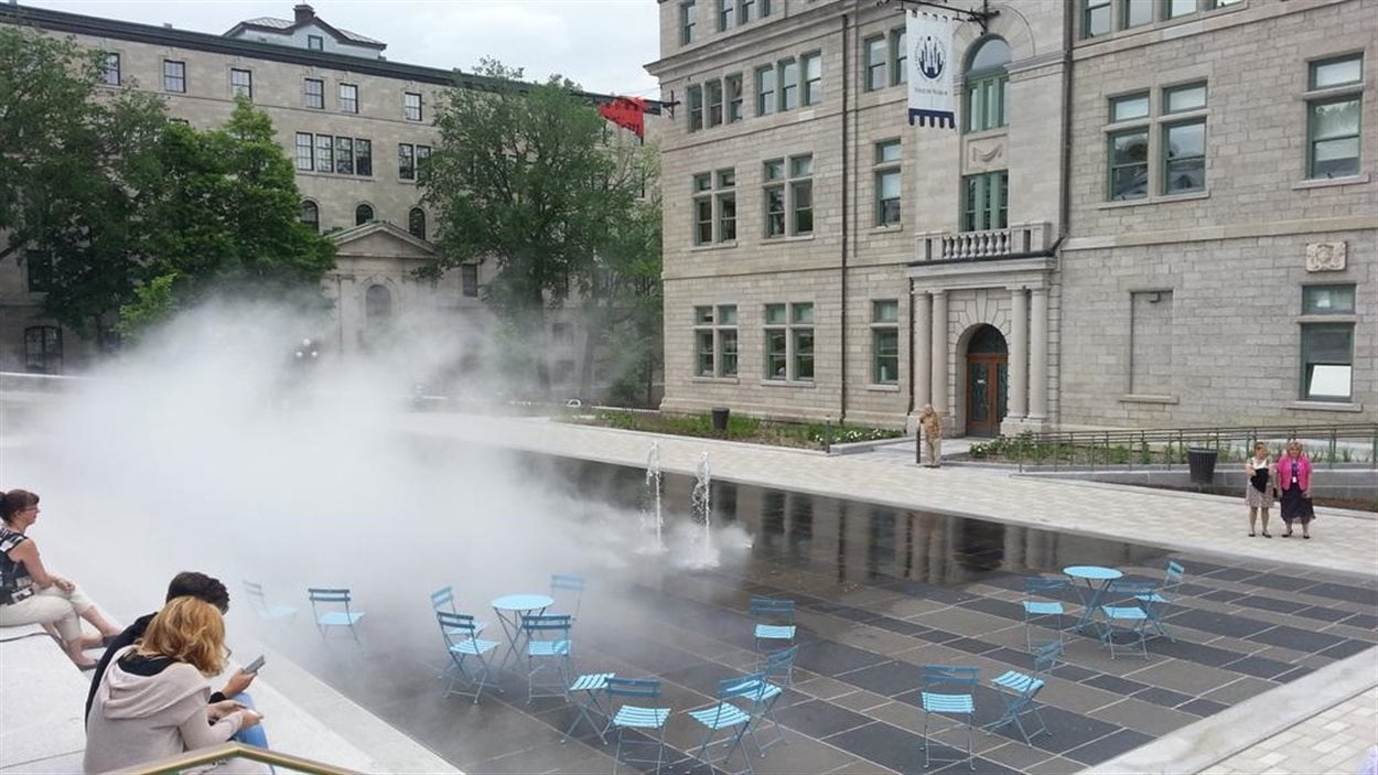 Les nouveaux jardins de l'hôtel de ville de Québec inaugurés RadioCanada
