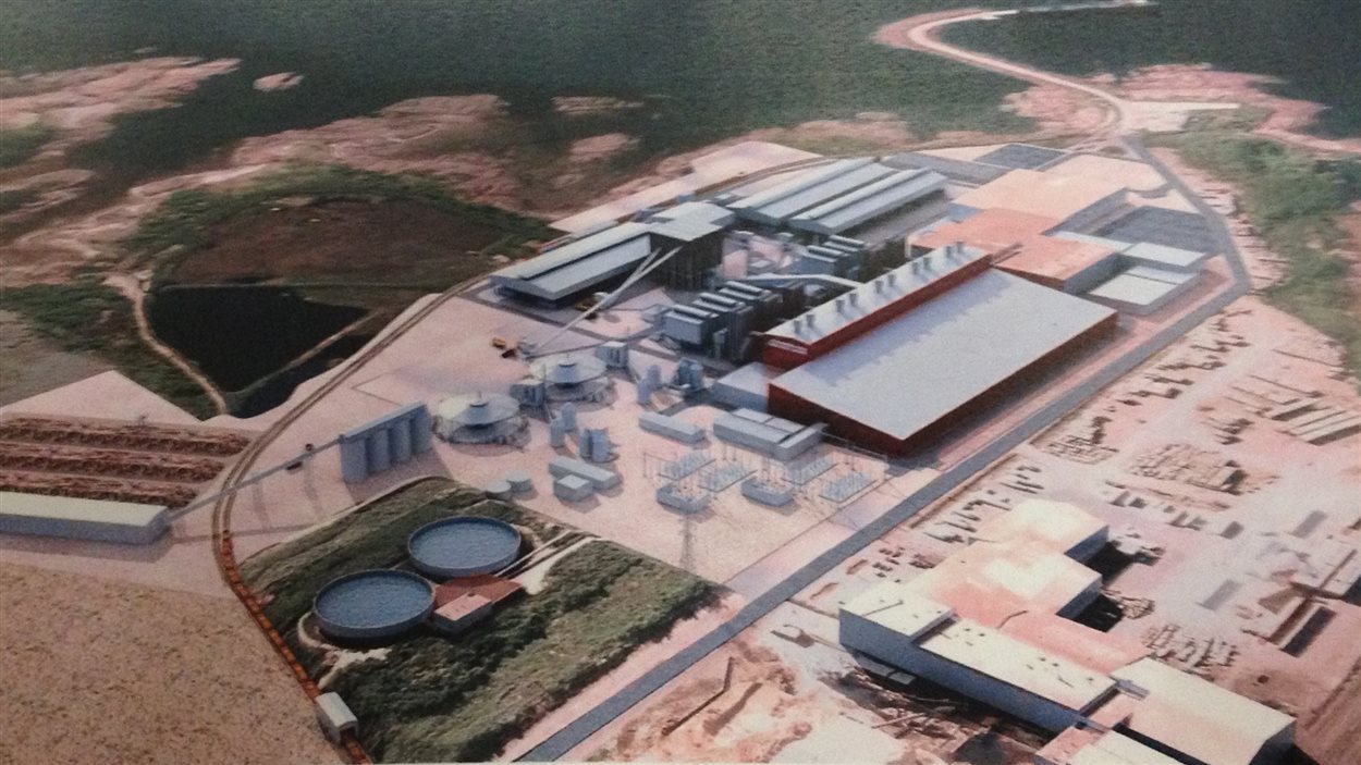 Le projet d'usine de silicium de FerroQuébec à Port-Cartier