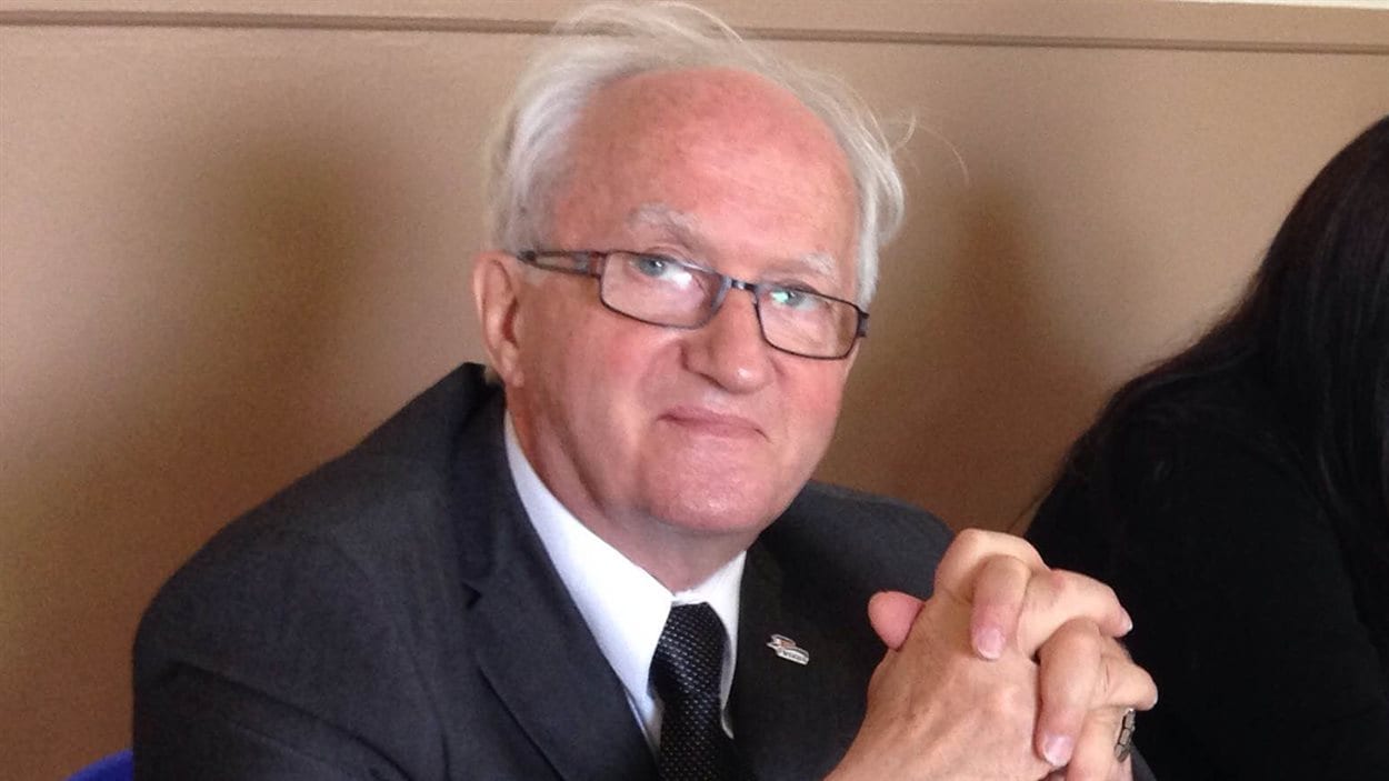 Le maire d'Amqui, Gaétan Ruest