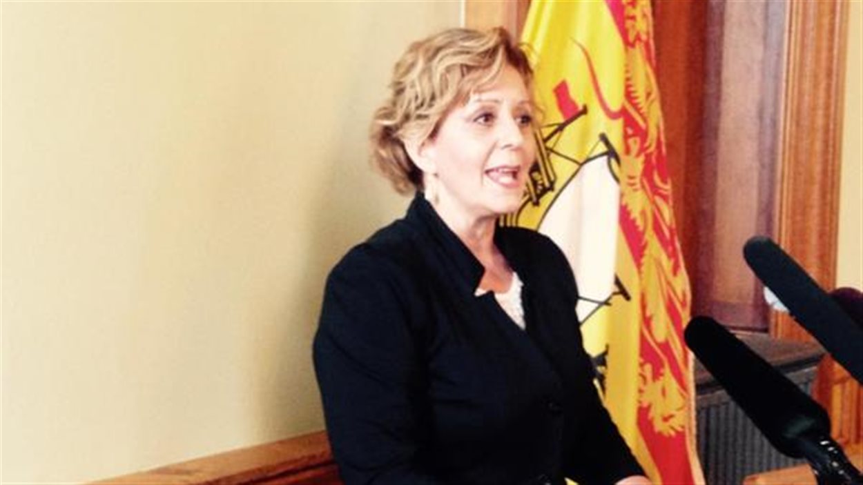 La commissaire aux langues officielles du Nouveau-Brunswick, Katherine d'Entremont