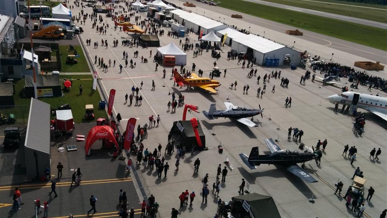 Spectacle aérien international de Bagotville RadioCanada