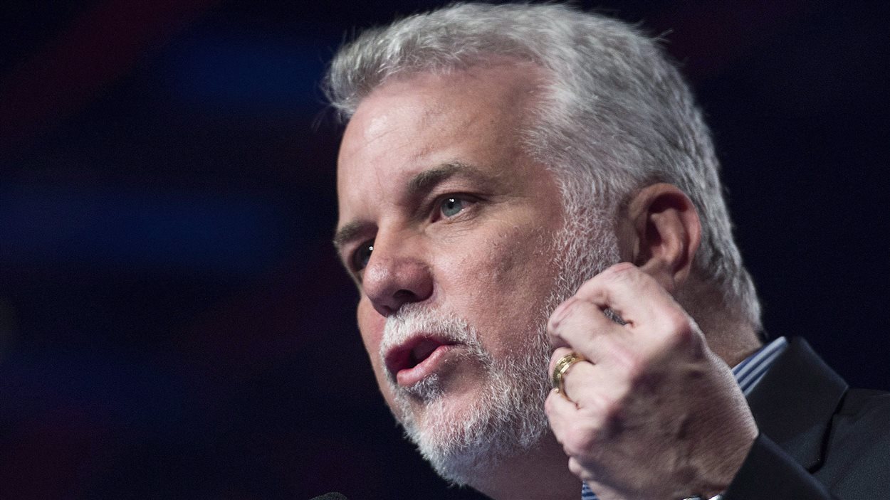 Le premier ministre Philippe Couillard