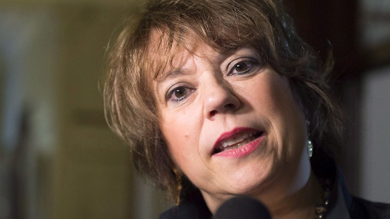 La ministre de la Culture et des Communication du Québec, Hélène David