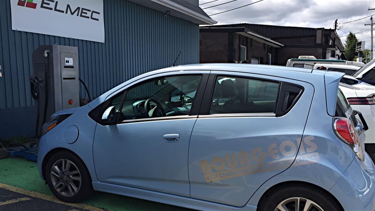 Une voiture électrique