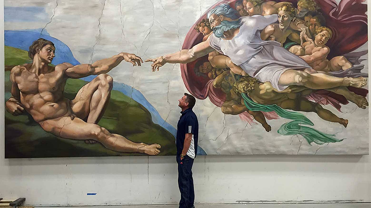 La Chapelle Sixtine Prend Vie A Montreal Radio Canada Ca