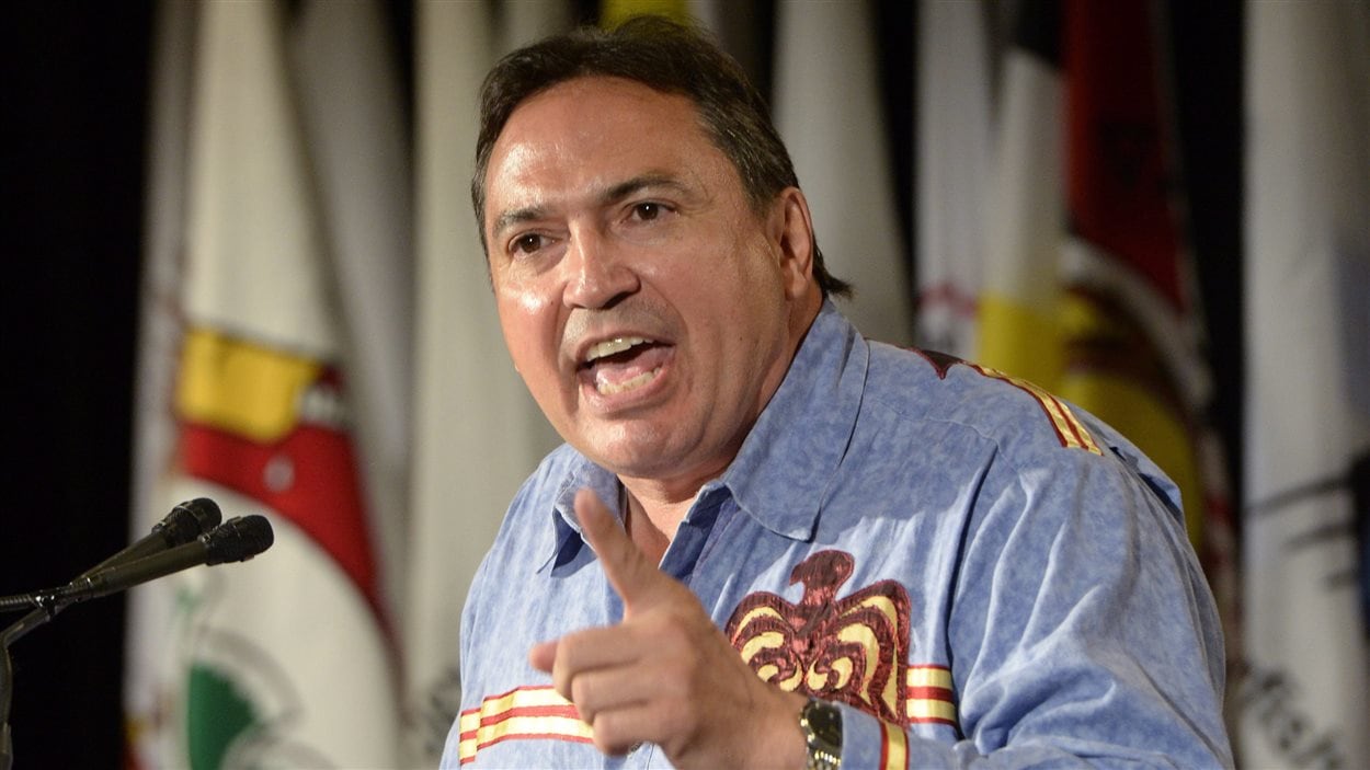 Perry Bellegarde, le 7 juillet 2015