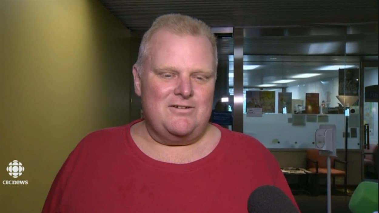 Le maire de Toronto, Rob Ford (archives)