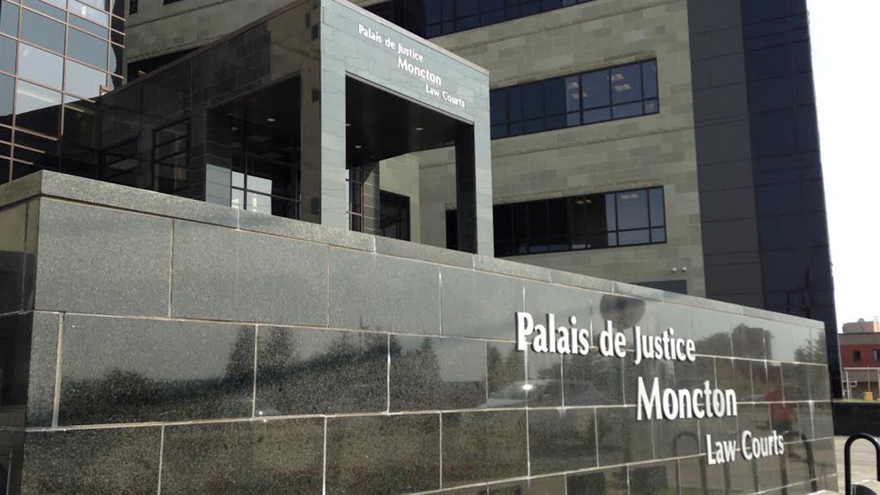 Le palais de justice de Moncton