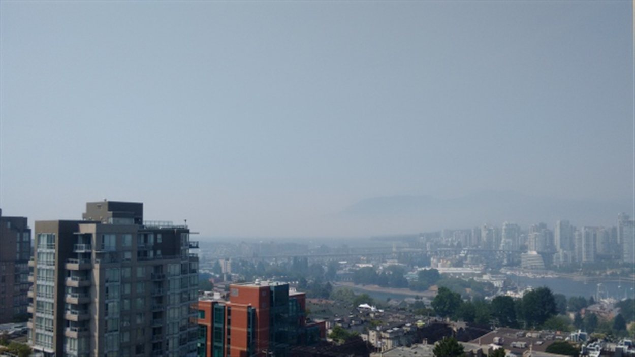Grand Vancouver l’avis sur la qualité de l’air levé RadioCanada