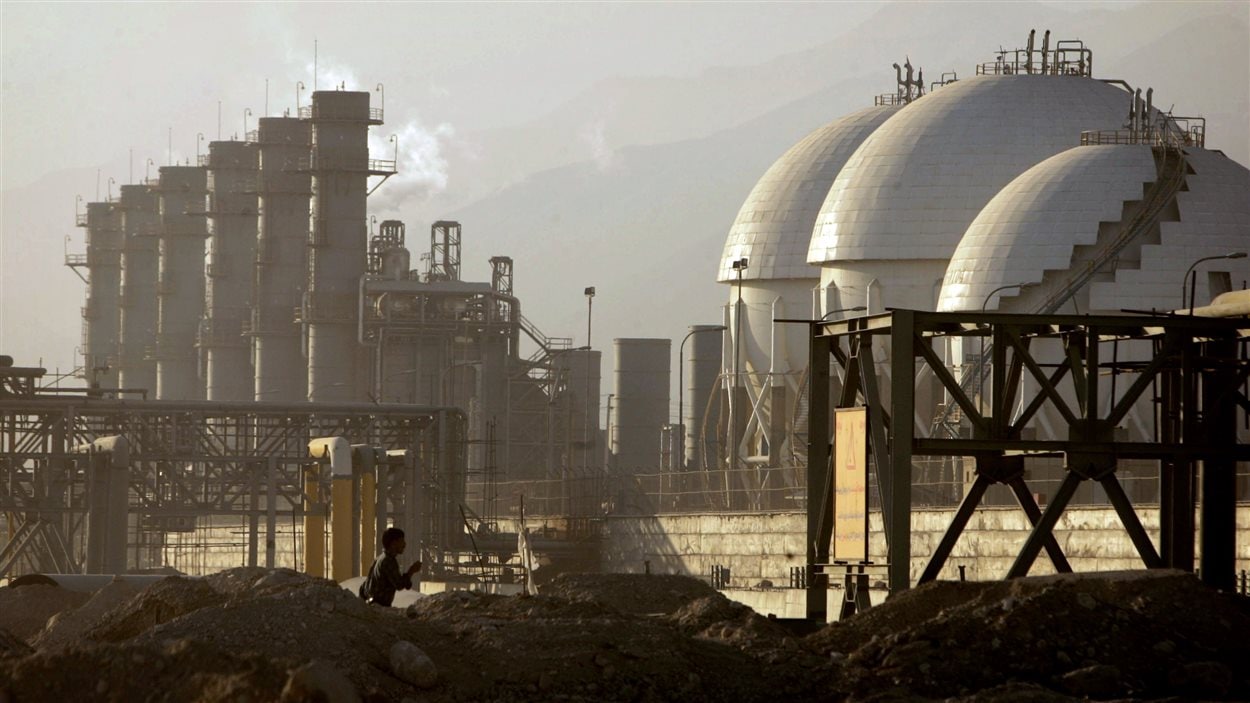 Raffinerie de Assalouyeh en Iran