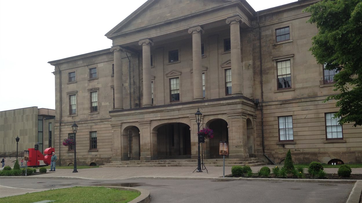 L'Assemblée législative à Charlottetown, à l'Île-du-Prince-Édouard.