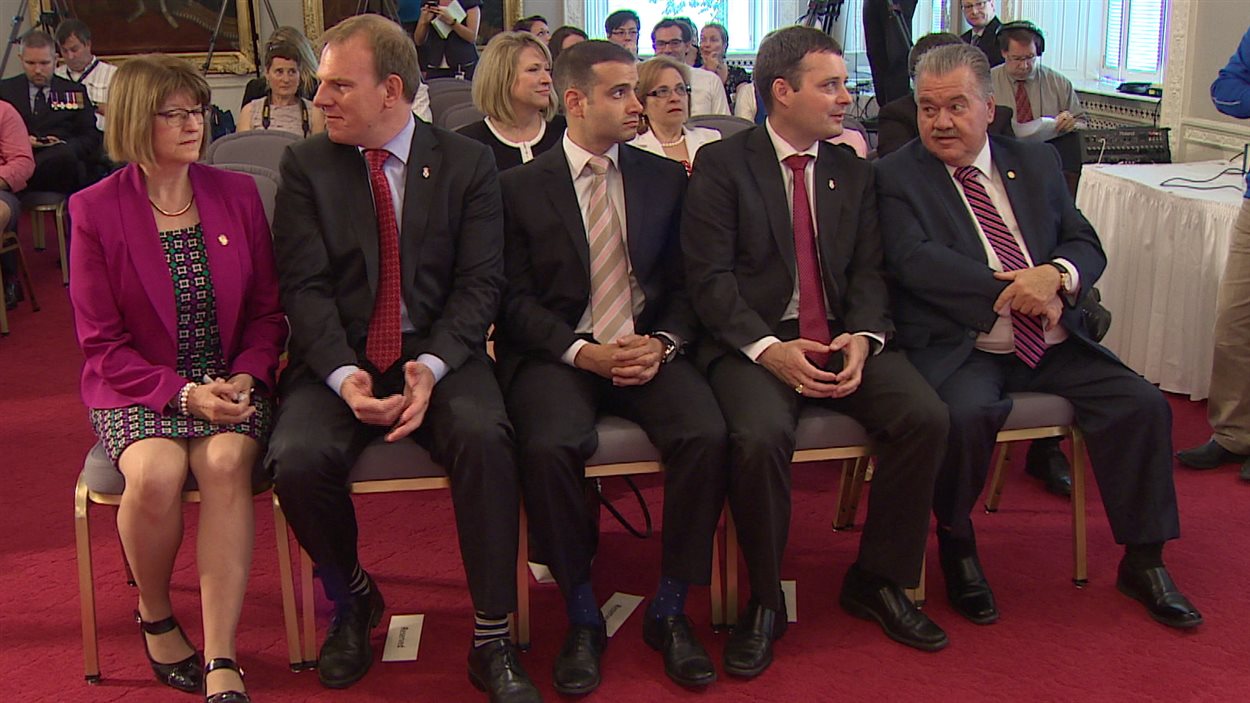 Les ministres du remaniement ministériel.
