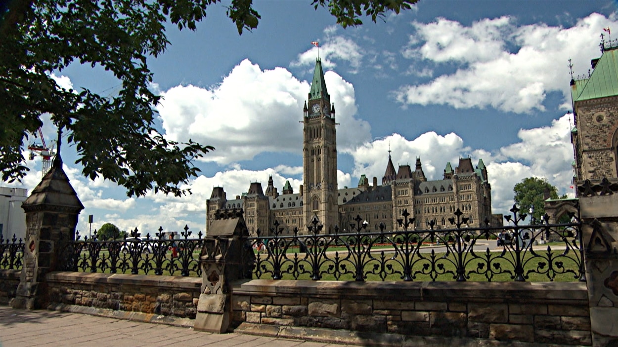 Le parlement canadien à Ottawa. (24-07-15)
