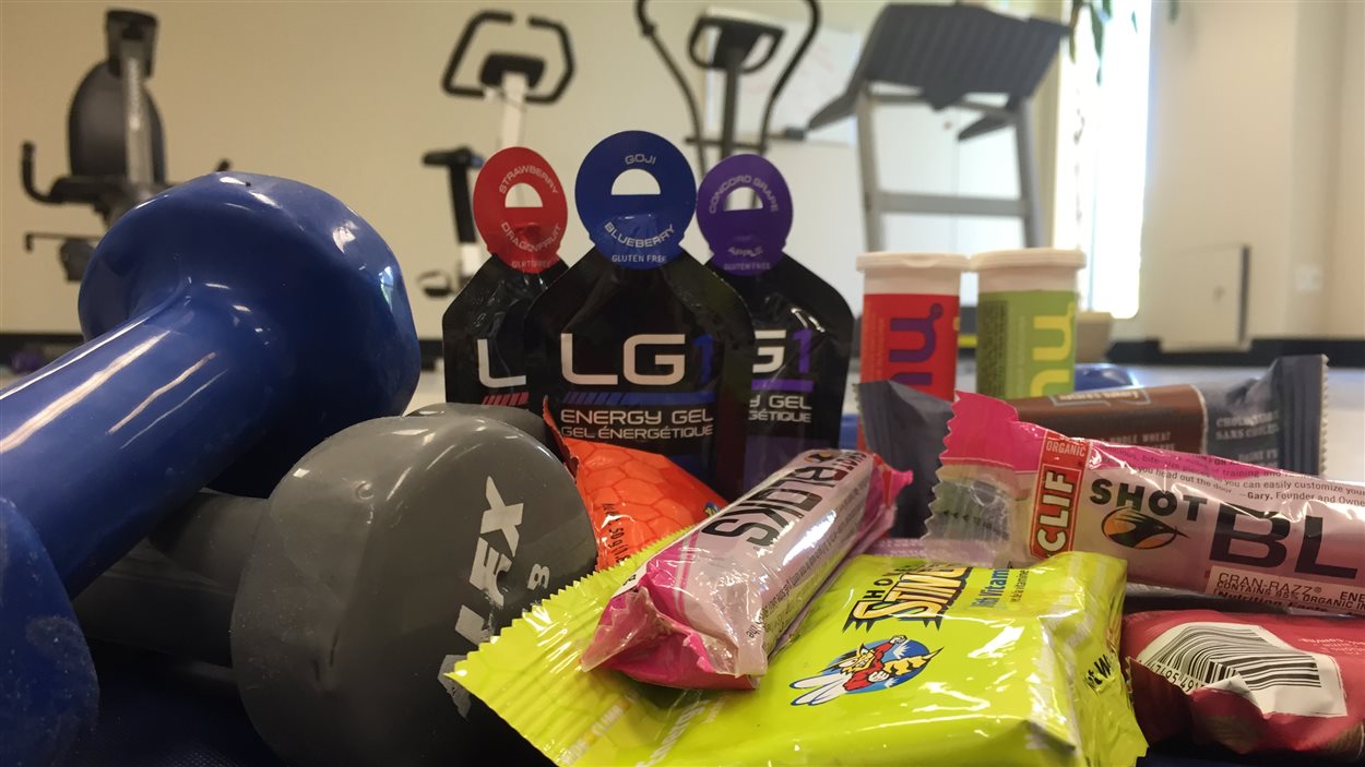 Des produits énergétiques pour l'entraînement