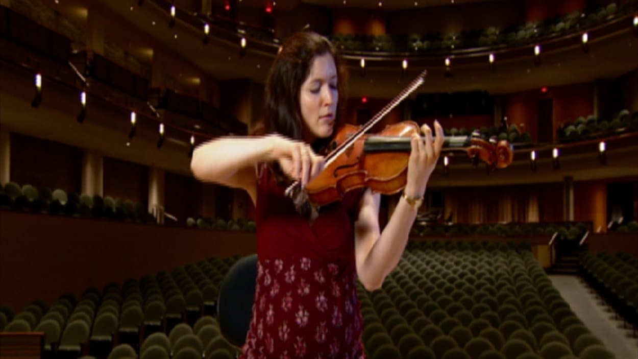 La violoniste Virginie Gagné