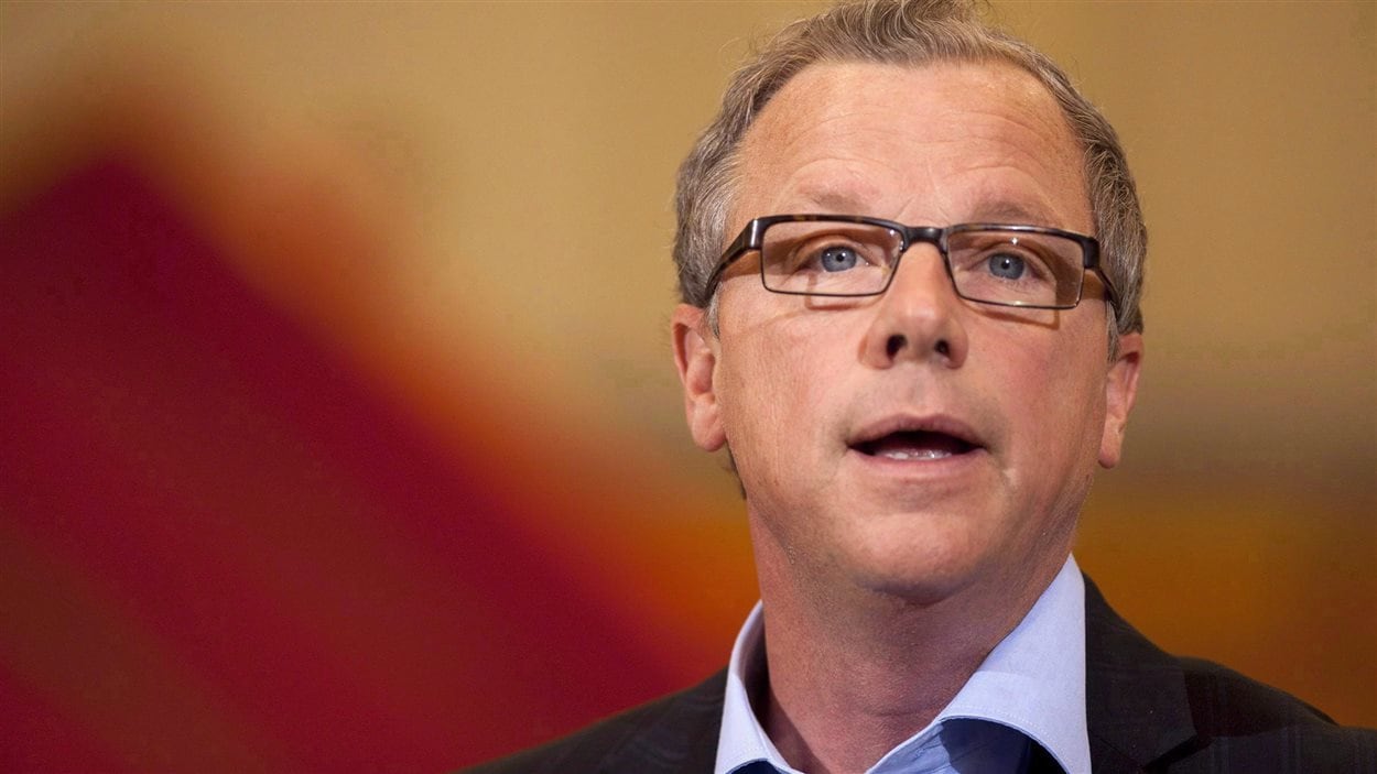 Le premier ministre de la Saskatchewan, Brad Wall.