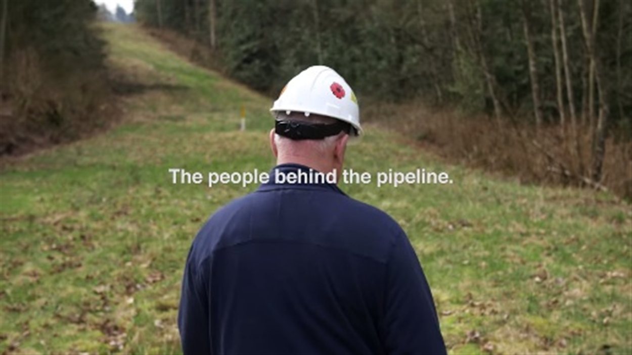 Extrait d'une publicité de Kinder Morgan.